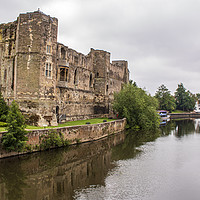 Buy canvas prints of newark castle by keith sutton