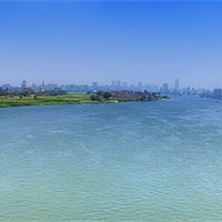 Buy canvas prints of The River Nile, Cairo, Egypt by Paul Fisher