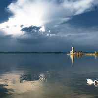 Buy canvas prints of Normanton, Rutland Water by Paul Fisher
