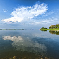 Buy canvas prints of Rutland Water summer by Paul Fisher