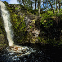Buy canvas prints of Linhope Spout waterfall by Paul Fisher
