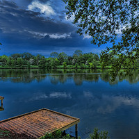 Buy canvas prints of Arrow valley lake by Paul Fisher