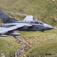 Buy canvas prints of Very Low Level Tornado by Martin Billard