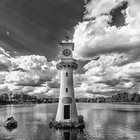Buy canvas prints of  Roath park lake by Andrew Richards