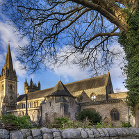 Buy canvas prints of  Llandaff Cathedral by Andrew Richards