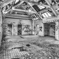 Buy canvas prints of  Derelict by Andrew Richards
