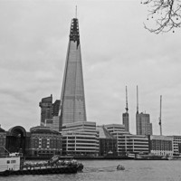 Buy canvas prints of The Shard by Noreen Linale