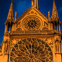 Buy canvas prints of Notre Dame Motif by Ray Shiu