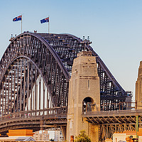 Buy canvas prints of Sydney Harbour Bridge by Ray Shiu