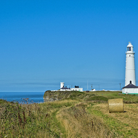Buy canvas prints of  Nash Point Lighthouse by Hazel Powell