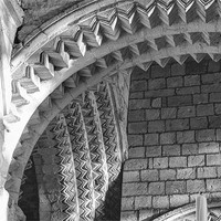 Buy canvas prints of the arches of Durham Cathedral by Jeff Brunton