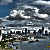 Buy canvas prints of Port of Seattle by Jon Kondrath