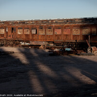 Buy canvas prints of Abandoned Train Car by Jon Kondrath
