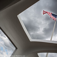 Buy canvas prints of Pearl Harbor Memorial by Jon Kondrath