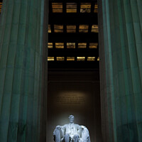 Buy canvas prints of Lincoln Memorial by Jon Kondrath