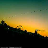 Buy canvas prints of Coachella Sunset by Jon Kondrath