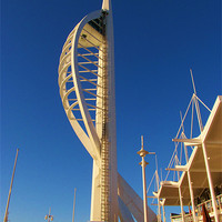 Buy canvas prints of Spinnaker Tower Portsmouth by Marilyn PARKER
