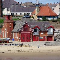 Buy canvas prints of Tynemouth Lifeboat Station by Marilyn PARKER