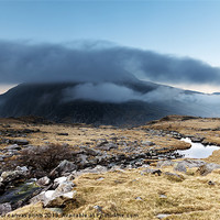 Buy canvas prints of Pen yr Ole Wen by carl barbour canvas