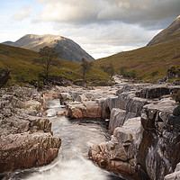 Buy canvas prints of River Etive  by carl barbour canvas