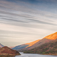 Buy canvas prints of Kinlochleven almost sunrise by carl barbour canvas