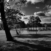Buy canvas prints of Rosehill Park by Simon Underwood