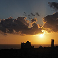 Buy canvas prints of Sunset in Cornwall by mark humpage