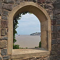 Buy canvas prints of The Lookout historical landmark, Clevedon by mark humpage