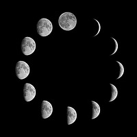 Buy canvas prints of Moon Clock by mark humpage