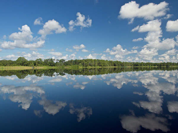 Cloud Reflections Picture Board by mark humpage