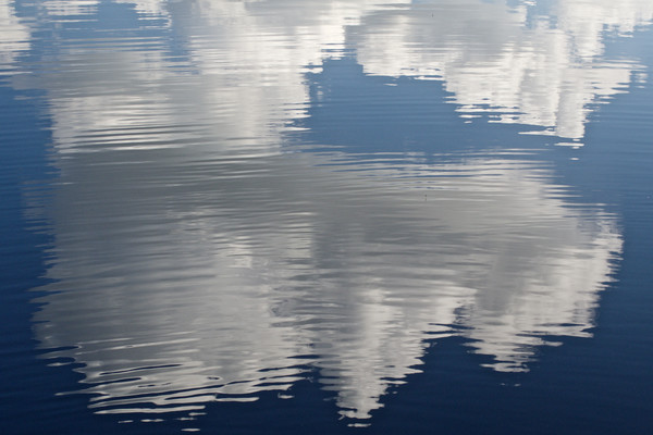 Cloud Ripples Picture Board by mark humpage