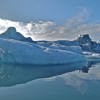 Buy canvas prints of Iceland Jokulsarlon iceberg by mark humpage