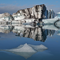 Buy canvas prints of Iceland iceberg by mark humpage