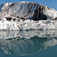Buy canvas prints of Iceberg reflections Iceland by mark humpage