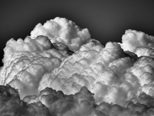 Bubbling Clouds Picture Board by mark humpage