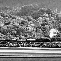 Buy canvas prints of Steam Train North Wales by mark humpage