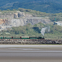 Buy canvas prints of Steam Train North Wales by mark humpage