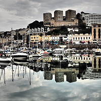 Buy canvas prints of Torquay Boats Harbour by mark humpage