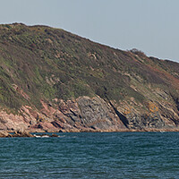 Buy canvas prints of Devon Sea Cliff by mark humpage