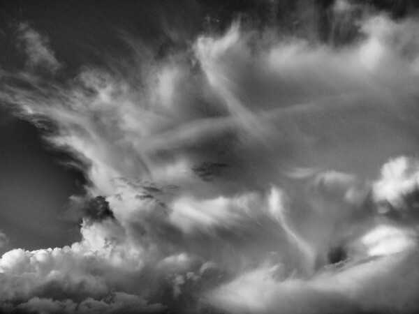Vibrant storm clouds anvil Picture Board by mark humpage