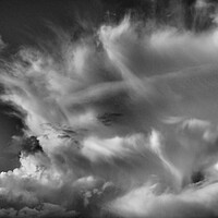 Buy canvas prints of Vibrant storm clouds anvil by mark humpage