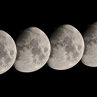 Buy canvas prints of Moon quartet by mark humpage