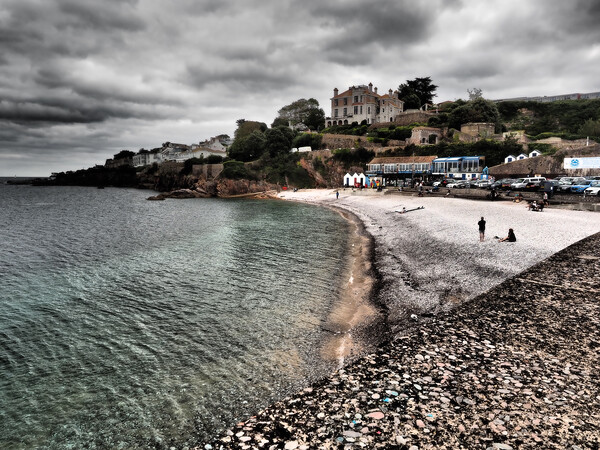 Brixham Breakwater beach Picture Board by mark humpage