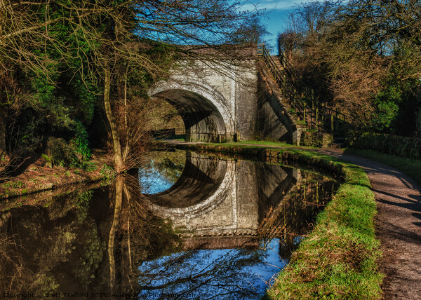 Hazelhurst Aqueduct Picture Board by Brett Trafford