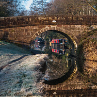 Buy canvas prints of Canal Bridge No 5 by Brett Trafford