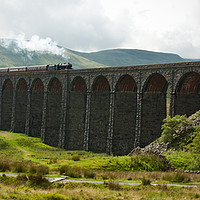 Buy canvas prints of "The Fellsman" on Ribblehead by Peter Jarvis