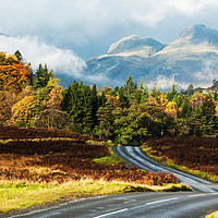 Buy canvas prints of The Long and Winding Road by Peter Jarvis