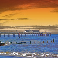 Buy canvas prints of Southwold Pier Enhanced 2 by Bill Simpson