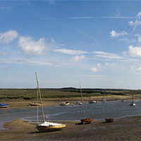 Buy canvas prints of Burnham Overy Staithe Panorama by Bill Simpson