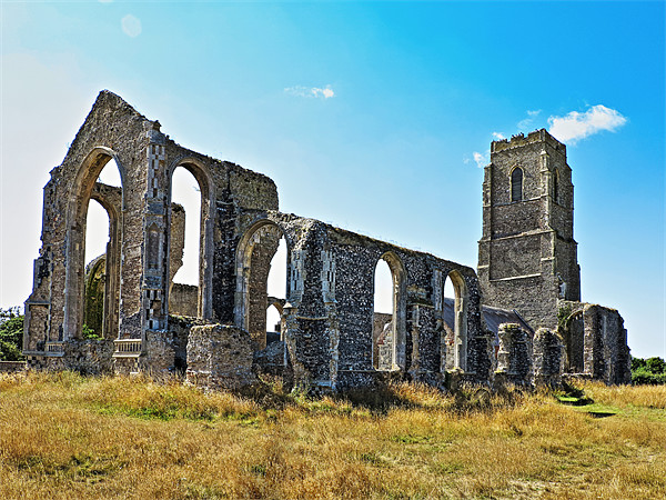 St Andrews Covehithe Picture Board by Bill Simpson